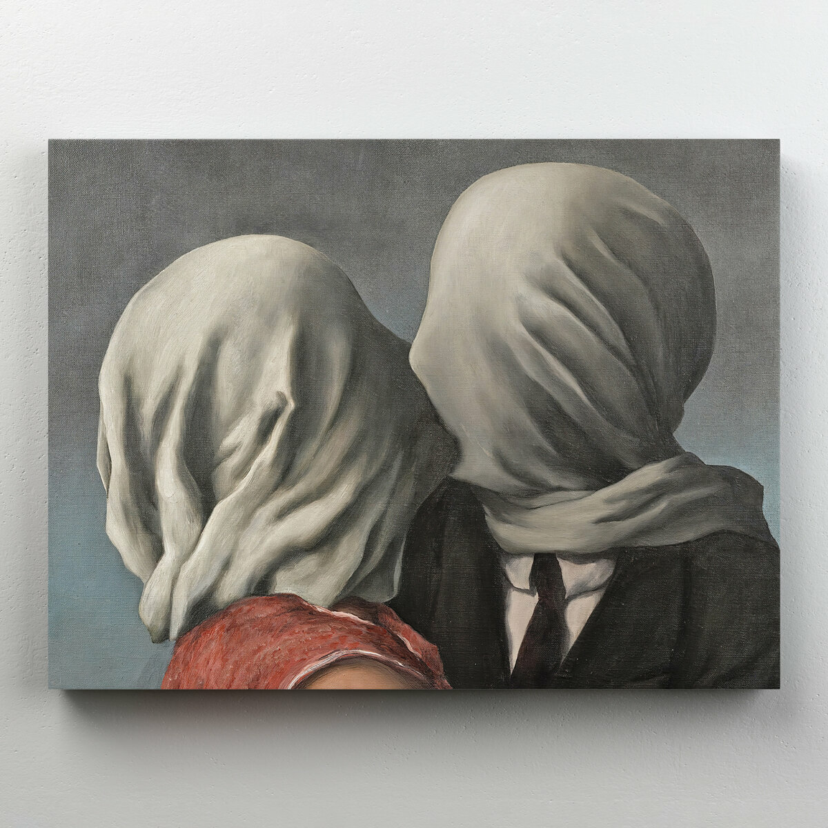 Рене магритт влюбленные история картины