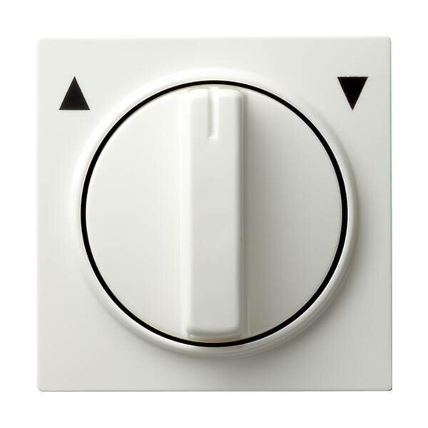 фото Накладка на жалюзийный выключатель Gira S-COLOR, белый, 066640