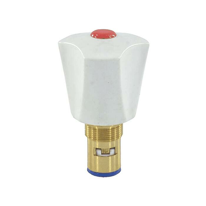 фото Маховик для смесителя в/к кран-букса керамическая резьба М18х1 Пл. Бел маховик Центр Сантехники (Подольск) БР220703