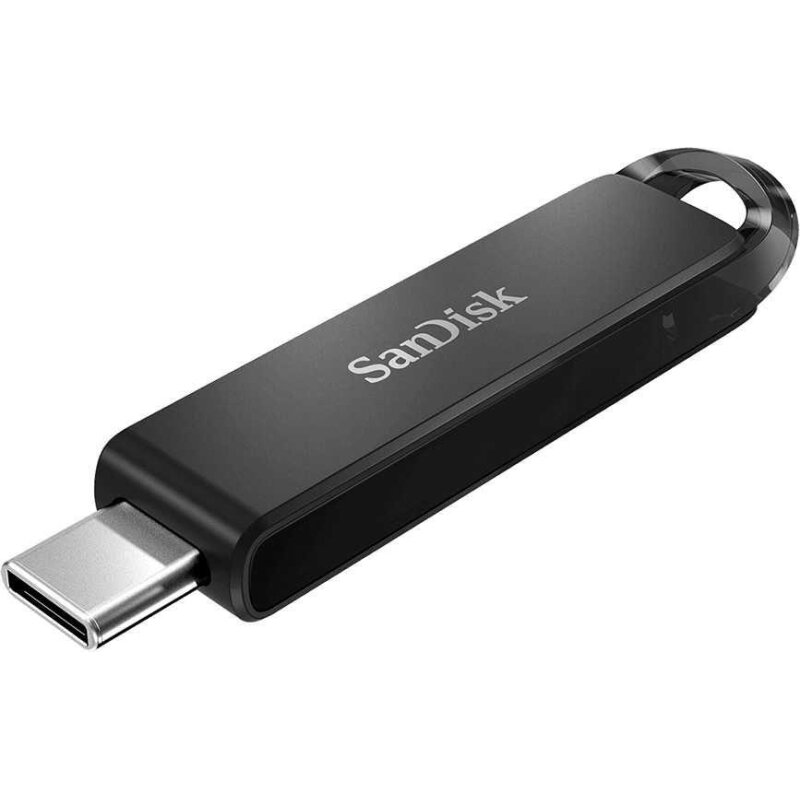 Флеш-память 128GB SanDisk CZ460 Ultra Type-C, USB Type-C, Black