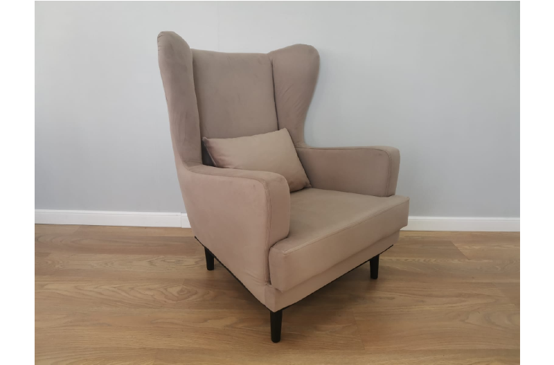 Кресло для отдыха томас (Оскар) цвет светло коричневый brown 05 - фотография № 2