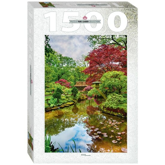 Пазл STEP PUZZLE Нидерланды. Гаага. Японский сад, 1500 эл.