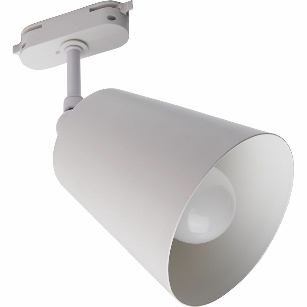 фото Светильники для помещений FERON Светильник Feron AL158 трековый однофазный на шинопровод под лампу E27, белый