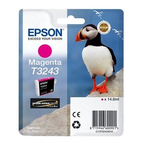 Epson Картридж Epson T3243 Magenta Пурпурный для SC-P400 C13T32434010