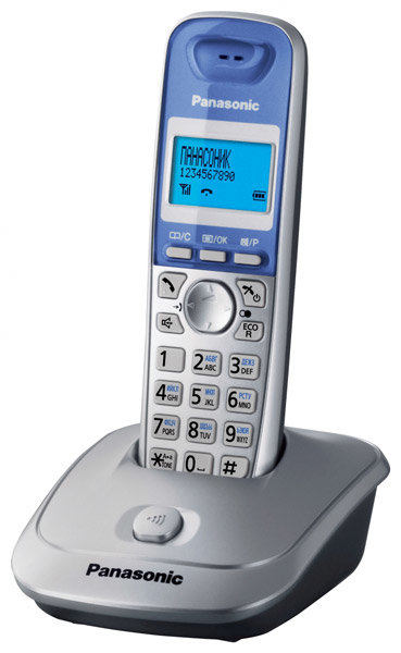 Радиотелефон DECT Panasonic KX-TG2511RU silver