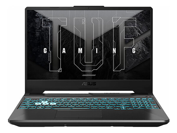 Ноутбук ASUS TUF Gaming F15 FX506HE i5-11400H 8Gb SSD 512Gb NVIDIA RTX 3050Ti для ноут 4Gb 15,6 FHD IPS Cam 48Вт*ч No OS Черный FX506HE-HN011 90NR0704-M00AD0