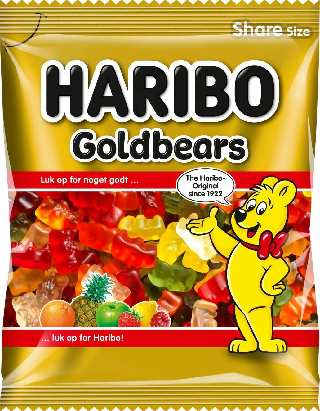 Haribo Goldbaren мармелад золотые мишки, 175 г (из Финляндии)