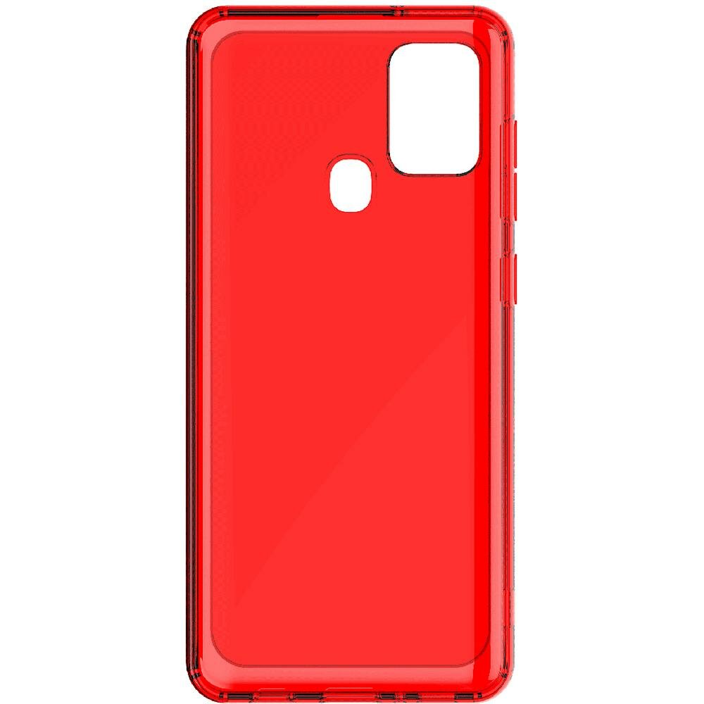 Чехол (клип-кейс) SAMSUNG araree A cover, для Samsung Galaxy A21s, красный [gp-fpa217kdarr] - фото №2