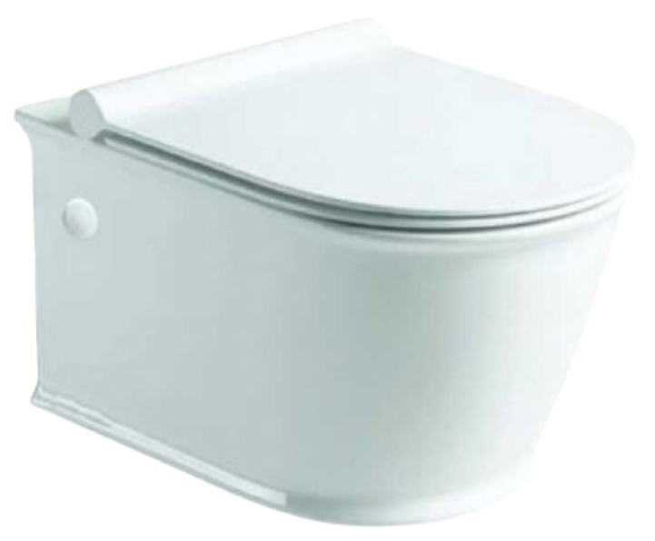 Унитаз подвесной SantiLine SL-5009 с микролифтом