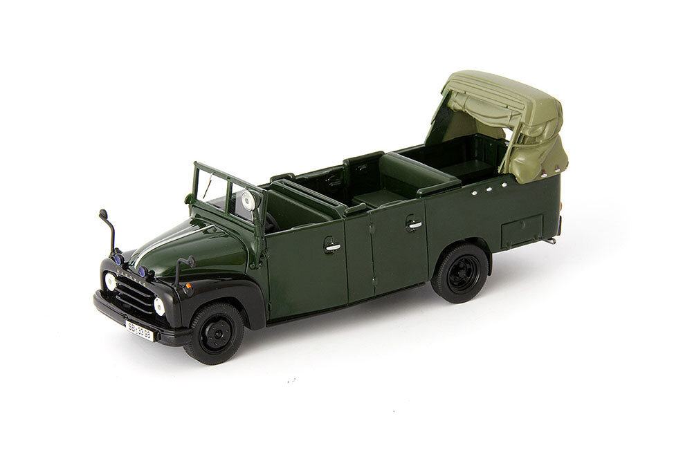 Hanomag L28 gruppenkraftwagen germany 1955 dark green limited edition 333 pcs. - фотография № 1