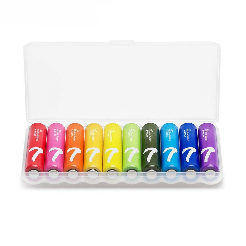 Xiaomi Батарейки Xiaomi Rainbow ZI7 AAA Batteries цвет Multicolor 10 штук NQD4001RT