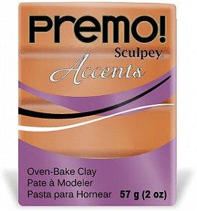 Полимерная глина Sculpey Premo 5067 (медь) 57г