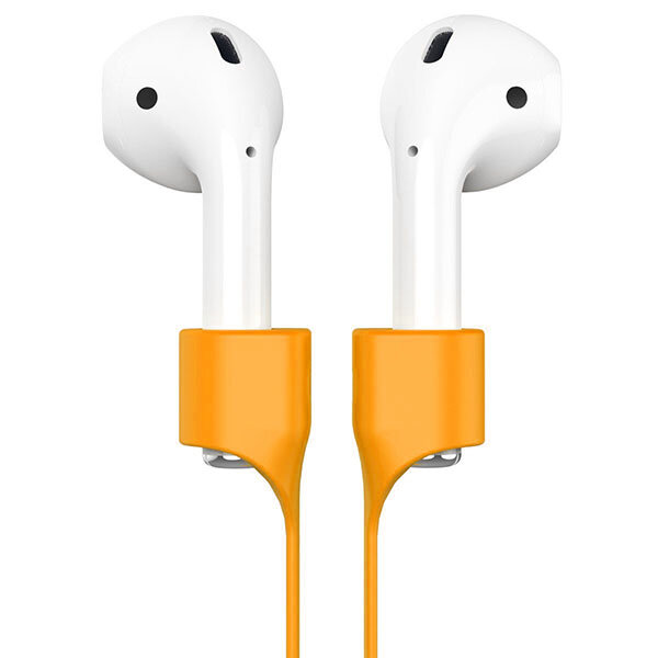 Baseus Держатель Baseus Earphone Strap Orange для Apple AirPods оранжевый ACGS-A07