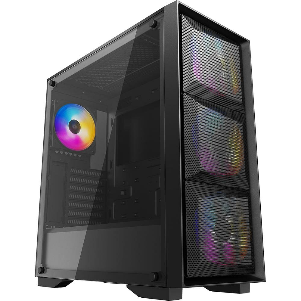 Корпус ATX Miditower Deepcool MATREXX 50 MESH 4FS Black