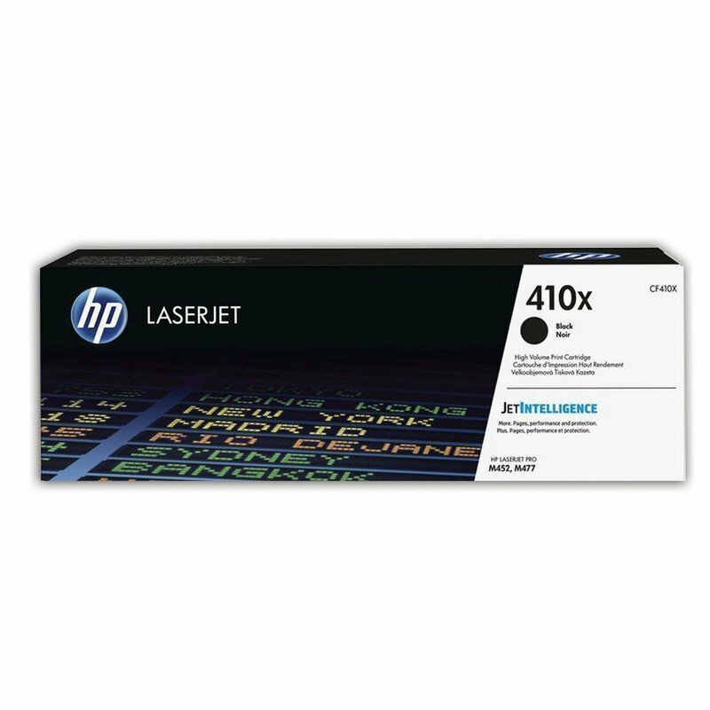 Картридж лазерный HP (CF410X) LaserJet Pro M477fdn/M477fdw/477fnw/M452dn/M452nw, черный, оригинальный, 6500 ст