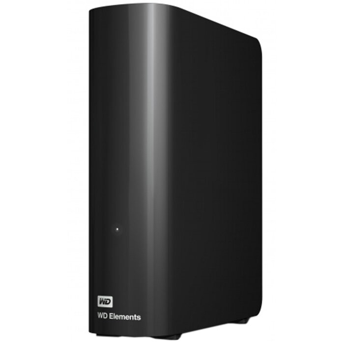 внешний жёсткий диск 3,5" Western Digital Elements Desktop 8Tb (WDBWLG0080HBK-EESN) Black