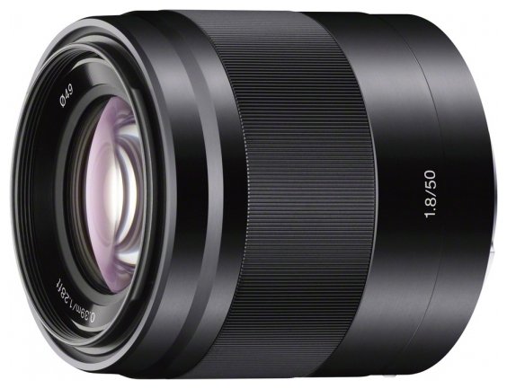Объектив Sony 50mm f/1.8 OSS Black (SEL50F18B) Sony E