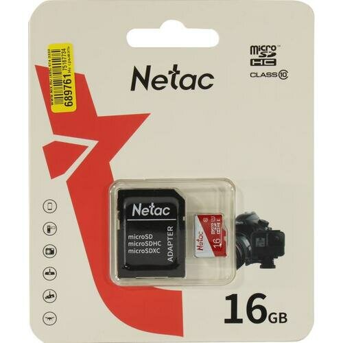 SD карта Netac NT02P500ECO-016G-R