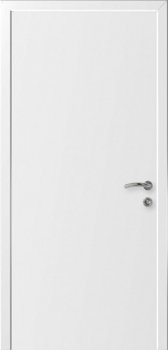 Пластиковая дверь Капель (Kapelli) — гладкая белая