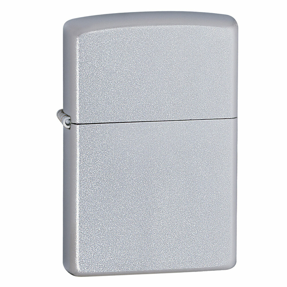 Зажигалка Zippo Classic Satin Chrome 205 - фотография № 1