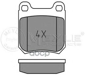 Колодки Зад.Opel Omega A,B Wva21050 Meyle арт. 025 210 5015