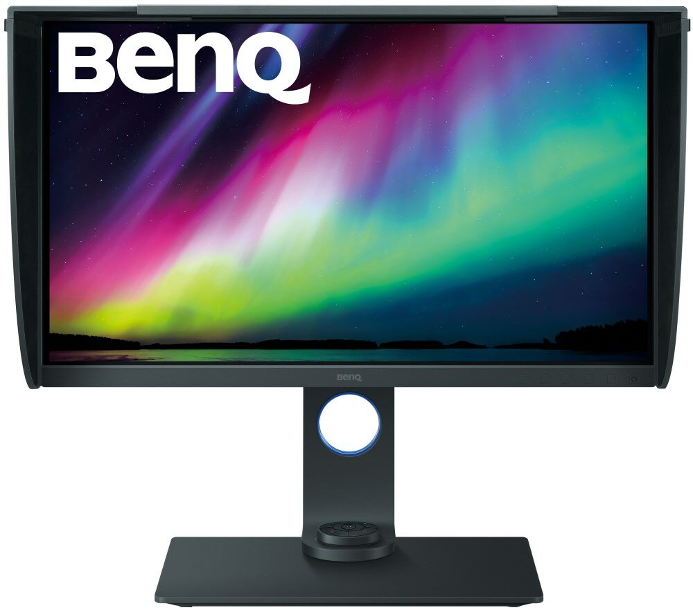 Монитор BENQ 27"(3840x2160) BENQ SW SW271C 9H.LJTLB.QBE/матрица IPS Матовая / Картридер Регулировка высоты