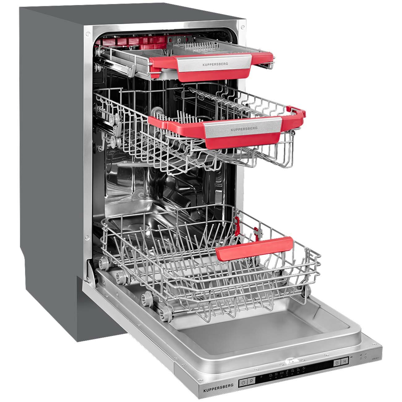 Встраиваемая посудомоечная машина 45 см Kuppersberg GSM 4573 - фотография № 4
