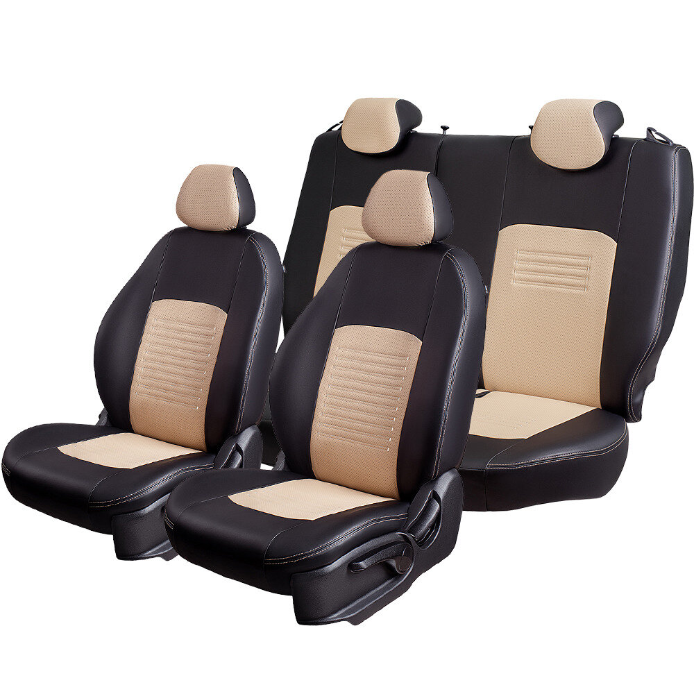 Чехлы для автомобильных сидений Lord AutoFashion & Hyundai Tucson-4, 09.2020, NX4 & турин СТ "Илана+Орегон"