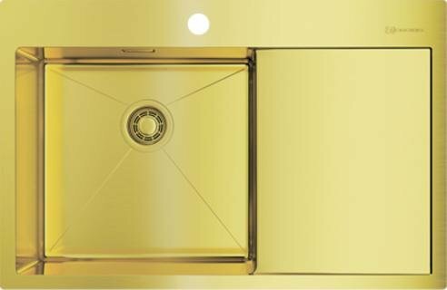 Omoikiri Мойка кухонная Omoikiri Akisame 78-LG-L светлое золото