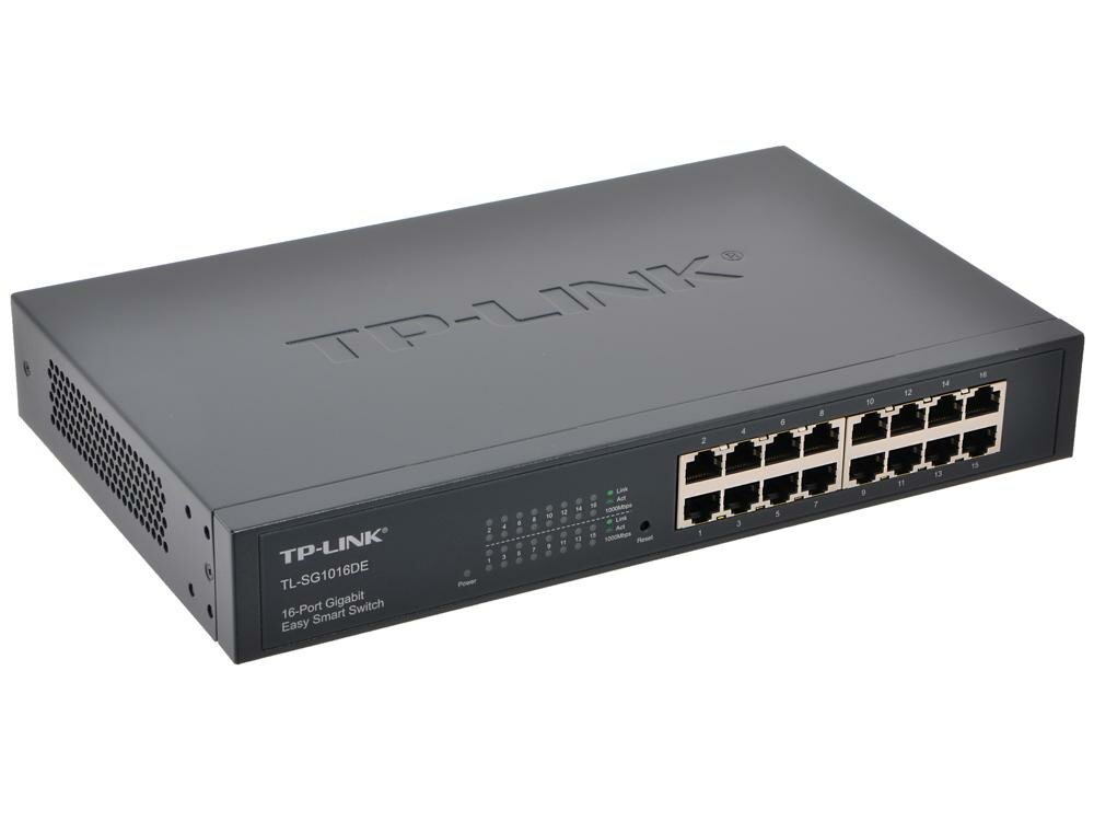  TP-LINK TL-SG1016DE 16-    Easy Smart