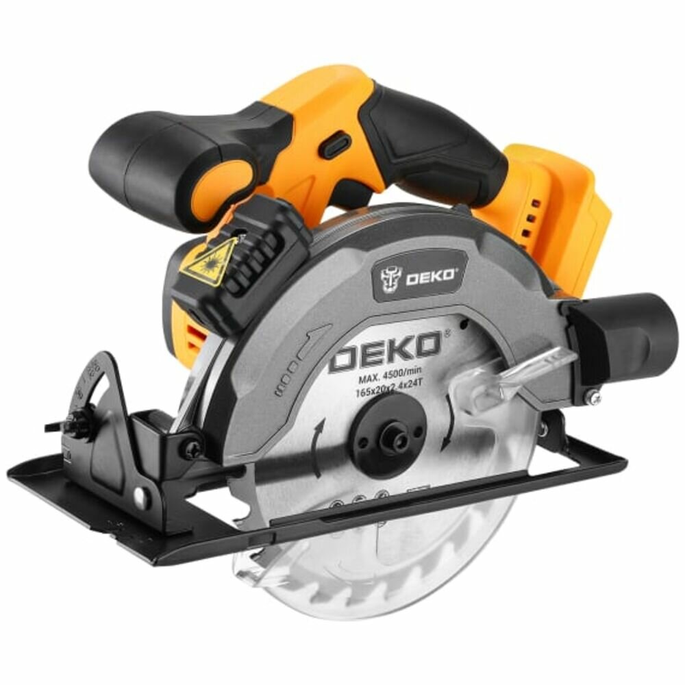 Аккумуляторная дисковая пила DEKO DKCS20 Laser (063-4205) 20 В