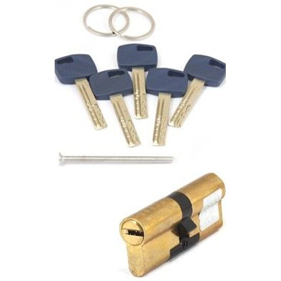 Цилиндр (Личинка замка) Apecs Premier XR-80(35/45)-G латунь ключ-ключ