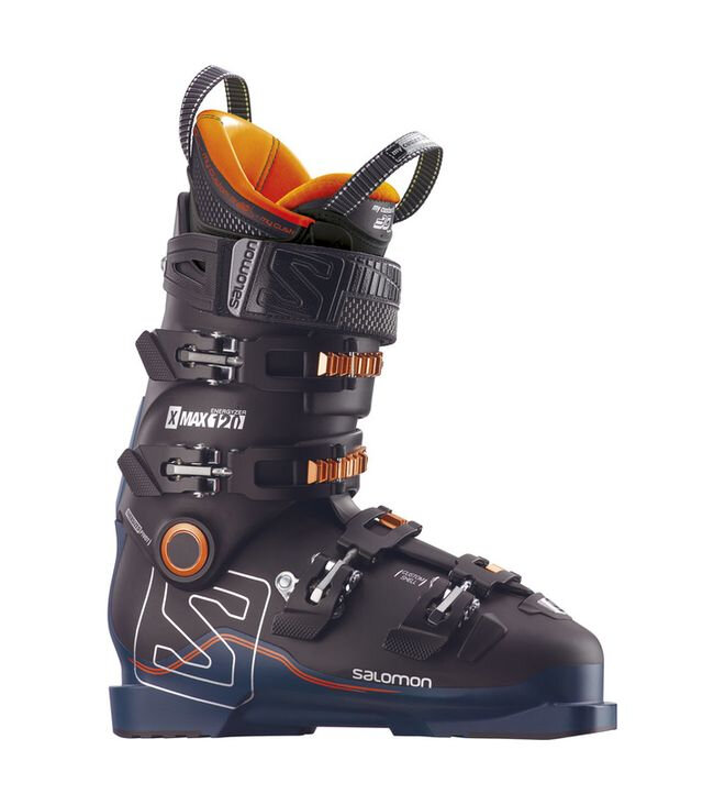 Горнолыжные ботинки Salomon X Max 120 Black/Petrol Black/Orange (24.5)