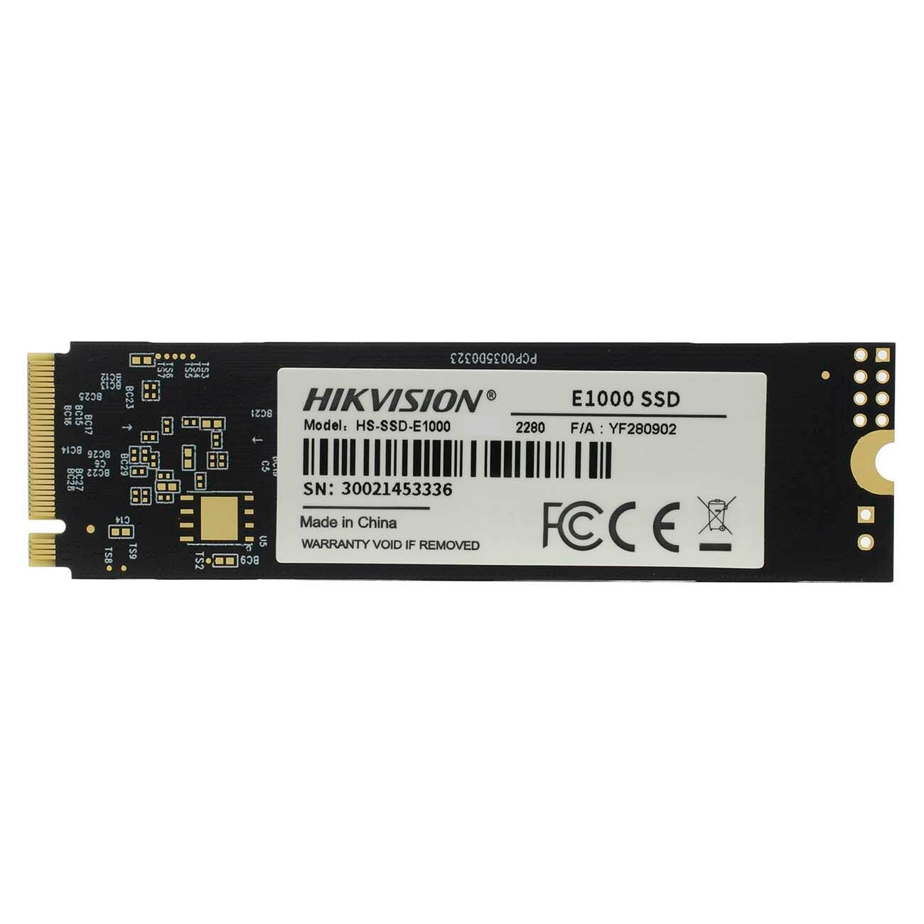 Внутренний SSD накопитель Hikvision 512GB E1000 (HS-SSD-E1000/512G)