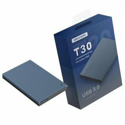 Hikvision Внешний жесткий диск 1ТБ 2.5 Hikvision T30 HS-EHDD-T30(STD)/1T/Blue/OD, синий (USB3.0) (ret)