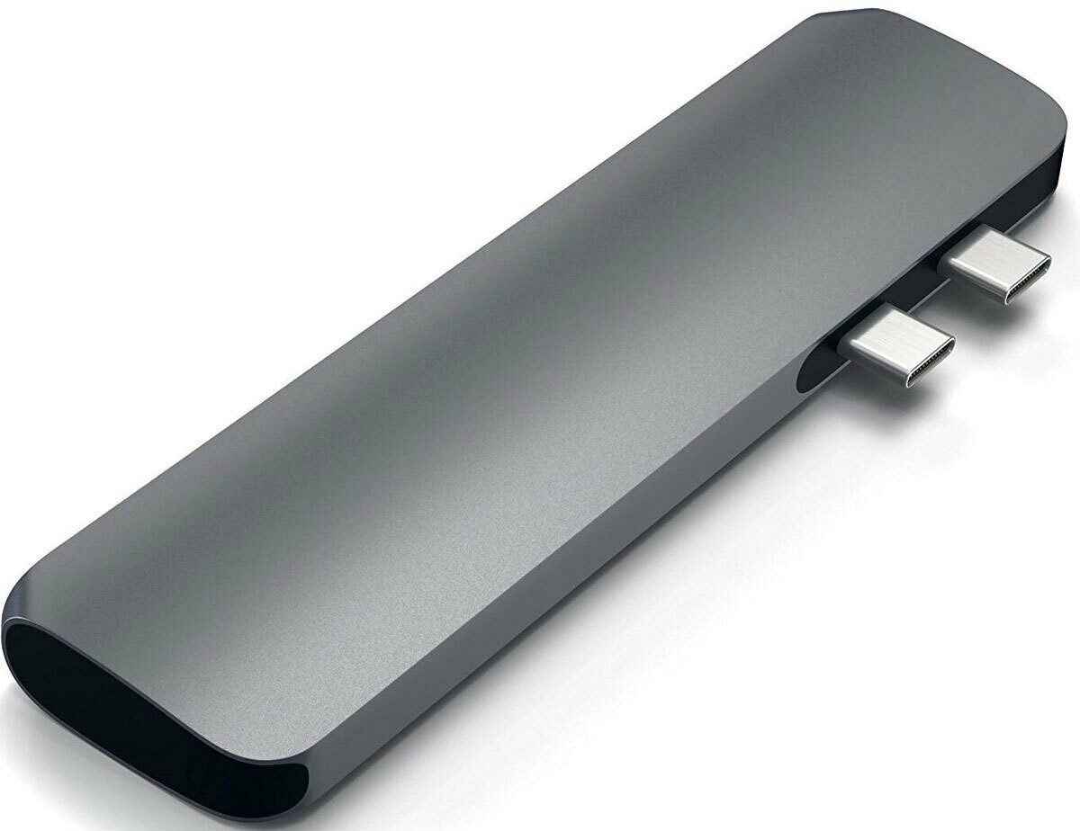 Satechi ST-CMBPM, Grey USB-концентратор для Macbook Pro