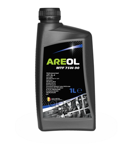 Areol Mtf 75w90 (1л)_полусинт. Трансм. Масло Для Робот. И Мкпп! Api Gl-4, Mb 235.6/235.8 AREOL арт. 75W90AR085