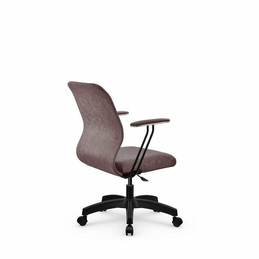 Компьютерное офисное кресло mетта SU-Мr-4/ подл. 079/осн. 005, Темно-розовое - фотография № 3