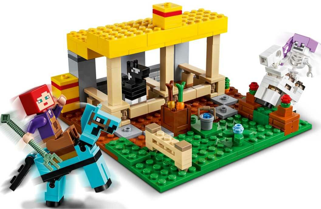 Конструктор конюшня серия MY WORLD 247 деталей TANK 60073