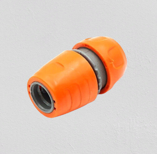 Коннектор 1 шт оранжевый 1/2" 5/8" 3/4" универсальный пластиковый фитинг для шланга