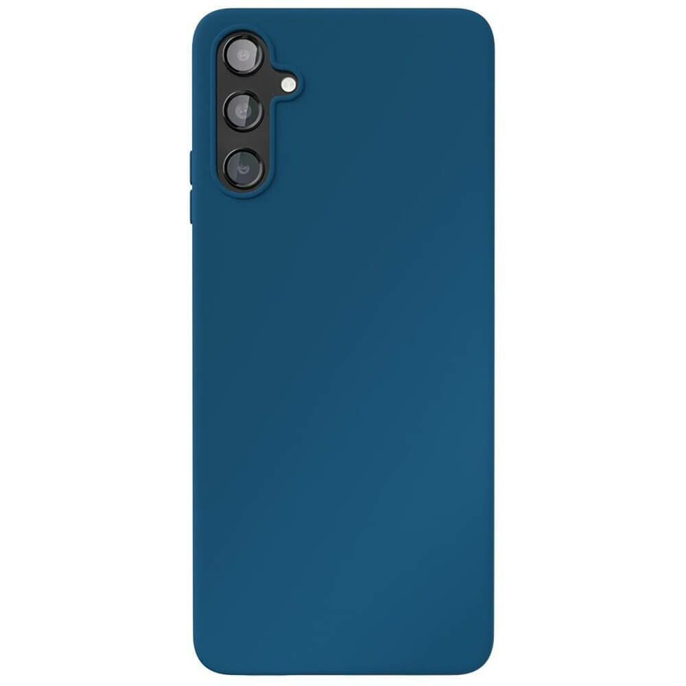 Чехол VLP Silicone Case для Samsung Galaxy A14, темно-синий