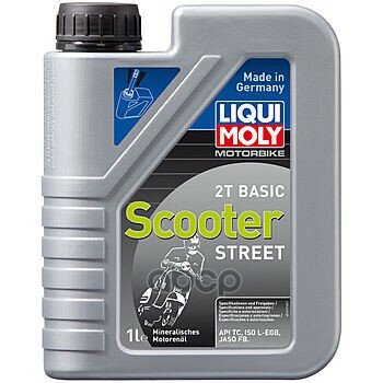 Масло Моторное Motorbike 2t Basic Scooter Street (Минеральное) Для Скутеров 1l Liqui moly арт. 8068