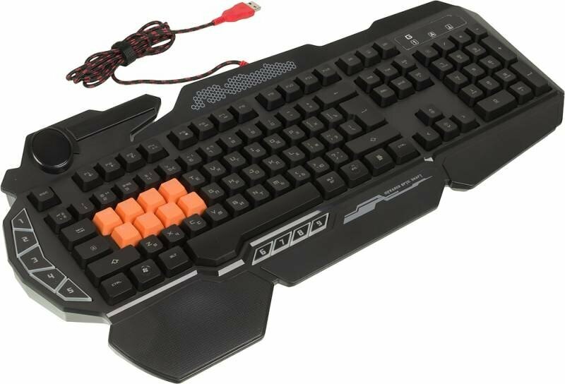 Игровая клавиатура A4TECH Bloody B318, черный