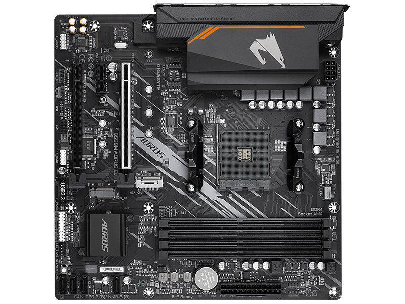 Материнская плата GIGABYTE B550M AORUS ELITE (rev. 1.0)