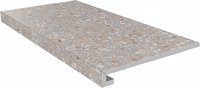 Плитка из керамогранита SG632000R/GCF Ступень клееная Терраццо беж Kerama Marazzi