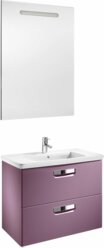 Мебель для ванной Roca Gap 60 фиолетовая (тумба, раковина, зеркало)