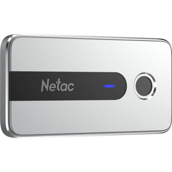 Внешний накопитель NETAC SSD Z11 250 GB USB 3.2 Gen 2 Type-C NT01Z11-250G-32SL (отпечаток пальца)