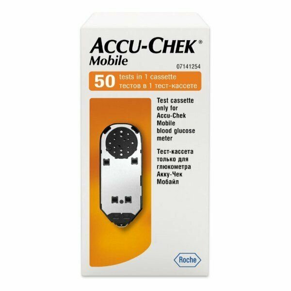 Accu-Chek тест-кассета Mobile