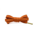 Шнурки Waxa Shop 110 см (оранжевые, плоские) - изображение