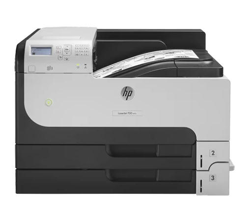 HP Принтер HP LaserJet Enterprise 700 Printer M712dn (A3, 1200dpi, 40ppm, 512Mb, 3trays 250+250+100, USB2.0/extUSBx2/GigEth/HIP/ePrint, 1y warr, repl. Q7543A, Q7545A)